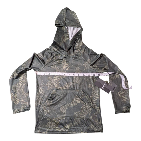 KINETIC Kids Hoodie Size 4/5 Made in Egypt-Soft-Winter Fall - Snakeskin Look - Picture 1 of 7
